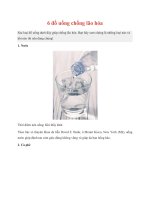 6 đồ uống chống lão hóa potx