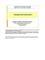 CHILDREN AND FOOD SAFETY pdf