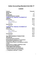 Indian Accounting Standard (Ind AS) 17 Leases potx