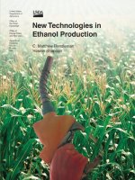 New Technologies in Ethanol Production ppt