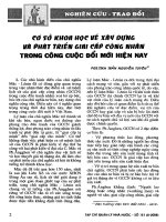 Báo cáo khoa học:Cơ sở khoa học về xây dựng và phát triển giai cấp công nhân trong công cuộc đổi mới hiện nay docx