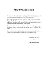 A translation of English idioms on natural and geographical phenomena into Vietnamese