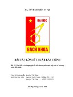 Tiểu luận: Tìm hiểu và sử dụng Qt để viết chương trình tạo một cửa sổ chương trình điển hình docx