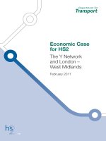 Economic Case for HS2: The Y Network and London – West Midlands pdf