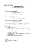 ĐỀ THI HỌC SINH GIỎI 11 CẤP TRƯỜNG NĂM HỌC 2012-2013 MÔN : TOÁN doc