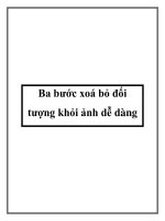 Ba bước xoá bỏ đối tượng khỏi ảnh dễ dàng pptx
