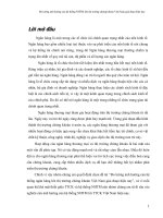 Đo lường ảnh hưởng của hệ thống NHTM lên thị trường chứng khoán Việt Nam giai đoạn hiện nay potx