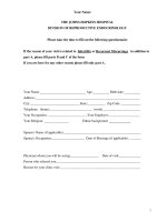 THE JOHNS HOPKINS HOSPITAL DIVISION OF REPRODUCTIVE ENDOCRINOLOGY doc