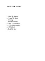 một số thủ tục thực hiện trong giai đoạn lập kế hoạch kiểm toán báo cáo tài chính năm 2004 của công ty tnhh btl việt nam