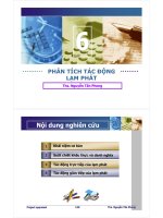 Phân tích tác động của lạm phát ppt