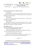 CÂU LẠC BỘ SỬ HỌC TRẺ ĐỀ THI THỬ SỐ 09 KỲ THI TUYỂN SINH ĐẠI HỌC NĂM 2013 Môn thi: LỊCH SỬ; Khối: C pdf