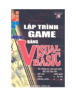 Lập trình game bằng Visual Bacsic pptx