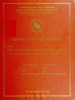Định vụ ngành dệt may Việt Nam trong chuỗi giá trị toàn cầu - thực trạng và giải pháp