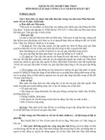 ÔN THI HẾT HỌC PHẦN MÔN PHÁP LUẬT ĐẠI CƯƠNG CỦA CAO ĐẲNG doc