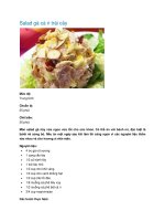Salad gà cà ri trái cây pdf