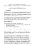 TECHNOLOGY AUDIT: METHODOLOGY AND CASE EXAMPLE ppt