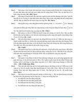 VẬT LÝ 12 – SÓNG CƠ –SỰ TRUYỀN SÓNG – BÀI TẬP TỰ LUẬN ppt