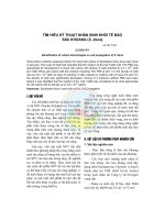 Tìm hiểu kỹ thuật nhân sinh khối tế bào sâu khoang (S. litura) docx