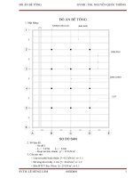 ĐỒ ÁN BÊ TÔNG potx