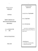 Luận văn:Nghiên cứu ảnh hưởng của lỗi trong giai đoạn bảo trì nhằm hỗ trợ cho kiểm thử hồi quy docx