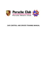 CAR CONTROL AND DRIVER TRAINING MANUAL pptx