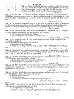 Bai tap tong hop tu cac de thi HSG - mon vat ly