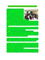 Phương pháp dạy học hiện đại : Vài nét về dạy học nêu vấn đề