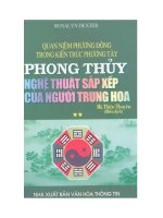 Quan niệm Phương Đông trong kiến trúc phương Tây.Phong thủy nghệ thuật sắp xếp của người Trung Hoa ppt