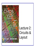 CMOS VLSI Design - Lecture 2: Circuits & Layout docx