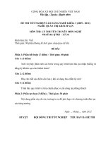 đề thi lý thuyết-quản trị khách sạn-mã đề thi qtks_th(36)