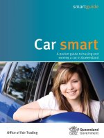 Car smart - A pocket guide to buying and owning a car in Queensland pdf