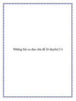 Ca dao truyền miệng: chủ đề duyên phận doc