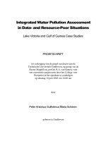 INTEGRATED WATER POLLUTION ASSESSMENT IN DATA-AND RESOURCE-POOR SITUATIONS pdf