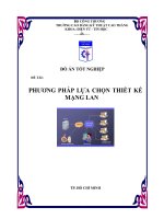 Luận văn: Phương pháp lựa chọn thiết kế mạng LAN pptx