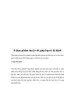8 thực phẩm tuyệt vời giúp bạn ít bị bệnh pdf