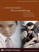CERTIFICATE PROGRAM IN ACCOUNTING potx
