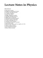 The physics of the early universe   papantonopoulos