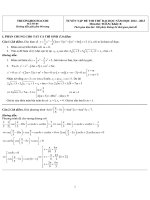TUYỂN TẬP ĐỀ THI THỬ ĐẠI HỌC NĂM HỌC 2012 - 2013 MÔN TOÁN KHỐI B - MÃ SỐ B5 potx