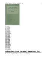 The Colored Regulars in the United States Army potx