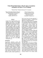 Báo cáo khoa học: 