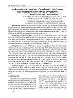 Chẩn đoán các thương tổn biểu mô cổ tử cung tiến triển bằng DNA-image-cytometry pot
