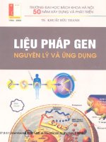 liệu pháp gen – nguyên lý và ứng dụng