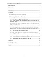 Đề tài: Tư tưởng Hồ Chí Mình về Giáo Dục pptx