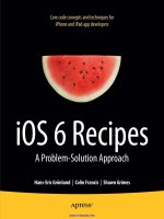 iOS 6 Recipes: A Problem-Solution Approach ppt