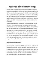 Nghề nào dẫn đến thành công? pptx