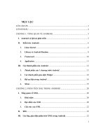 tìm hiểu android và xây dựng ứng dụng đọc tin tức online