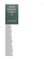 John Barleycorn pdf