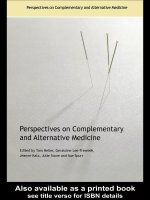 Perspectives on Complementary and Alternative Medicine pot