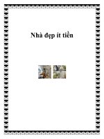 Nhà đẹp ít tiền pdf