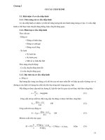 Giáo trình thủy khí-Chương 3 docx